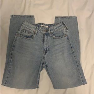 light wash pacsun mom jeans